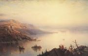 Regis-Francois Gignoux Lake George oil painting artist